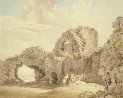 Ruinen von Pevensey Castle von Michael Rooker